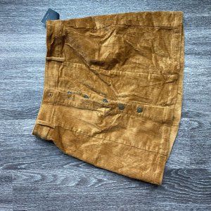 Corduroy Mini Skirt
